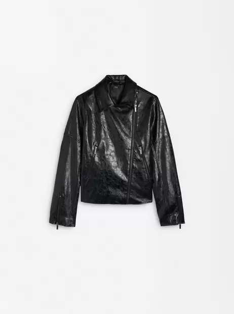 Oferta de Online Exclusive - Faux Leather Jacket por 59,99€ em Parfois