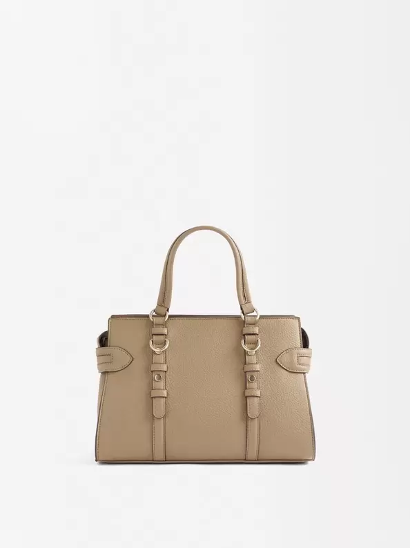 Oferta de Tote Bag With Texture por 29,99€ em Parfois