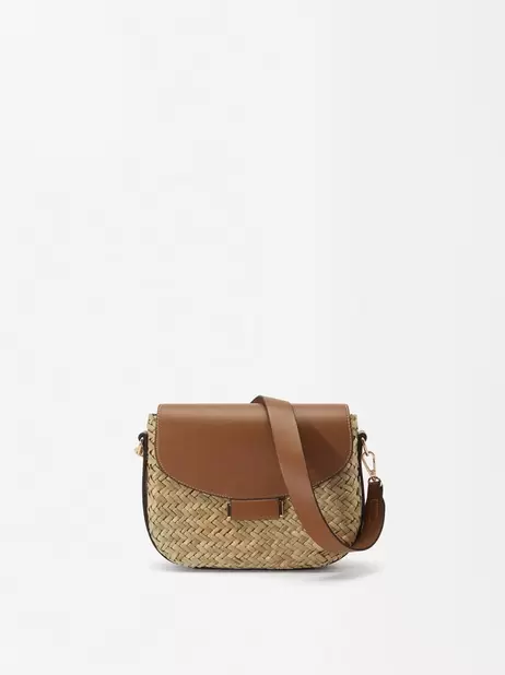 Oferta de Straw Shoulder Bag por 27,99€ em Parfois