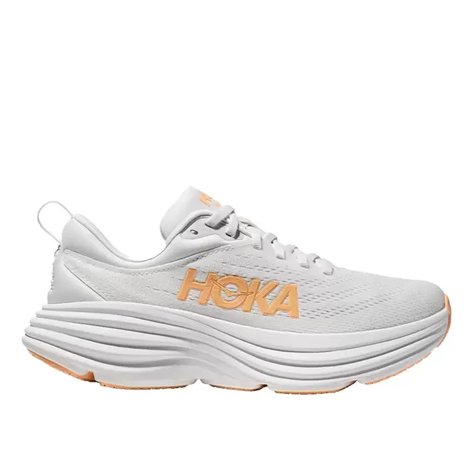 Oferta de HOKA W BONDI 8 WHITE CANTALOUPE por 169,9€ em Sportino