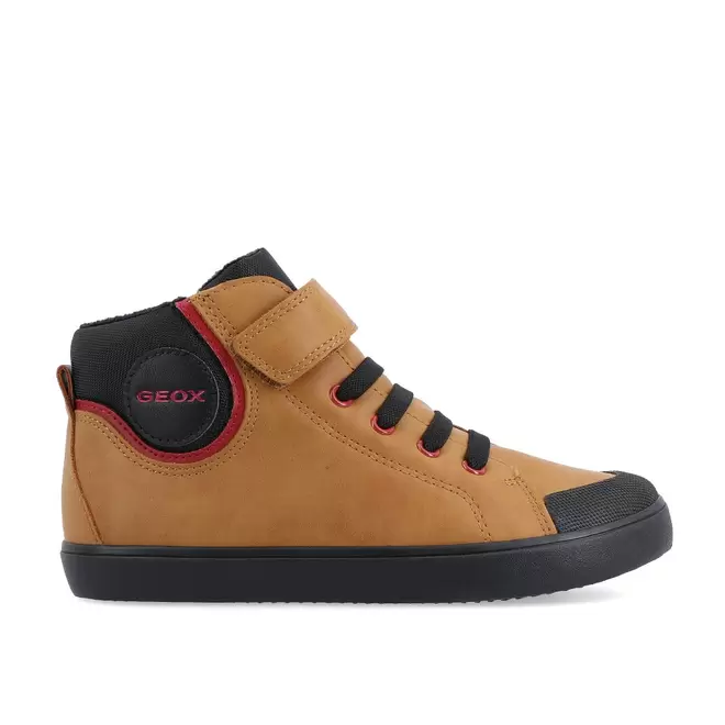 Oferta de GEOX BOTA J GISLI B.C  DK YELLOW/BLACK por 59,9€ em Sportino