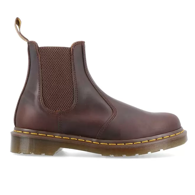 Oferta de DR.MARTENS BOTA 2976 YS DARK BROWN CRAZY H por 199€ em Sportino