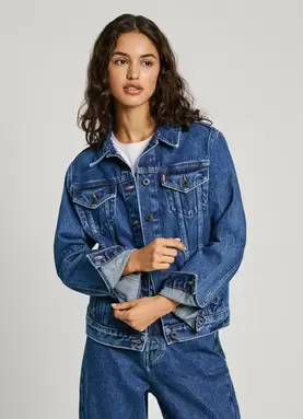 Oferta de REGULAR FIT DENIM JACKET por 96€ em Pepe Jeans