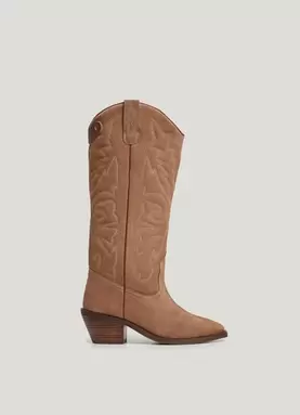 Oferta de SUEDE COWBOY BOOTS por 190€ em Pepe Jeans