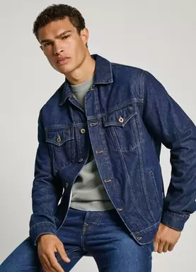 Oferta de REGULAR FIT DENIM JACKET por 120€ em Pepe Jeans