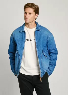 Oferta de RELAXED FIT DENIM JACKET por 180€ em Pepe Jeans