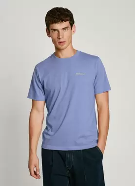 Oferta de REGULAR FIT T-SHIRT WITH LOGO PRINT por 35€ em Pepe Jeans