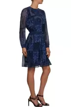 Oferta de Vestido estilo patinadora<br>Azul por 39,9€ em Showroomprive