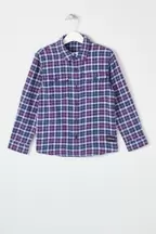 Oferta de Camisa<br>Azul-marinho e fúcsia por 25,9€ em Showroomprive