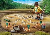 Oferta de Escavação arqueológica com esqueleto de dinossauro por 9,99€ em Playmobil