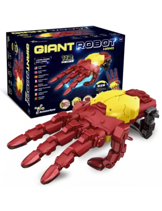 Oferta de Mão Robot Gigante para Construir por 29,99€ em Science4you