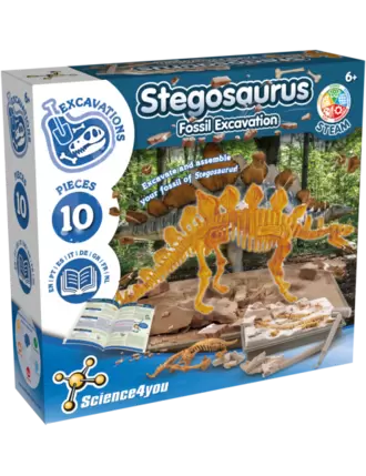 Oferta de Escavações Fósseis - Stegosaurus por 11,89€ em Science4you