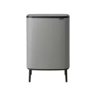 Oferta de BALDE DO LIXO BO TOUCH BIN 2X30 | BRABANTIA | CINZA MINERAL CONCRETE por 304,2€ em Pollux