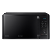 Oferta de Micro-ondas Simples MS23K3515AK (23L - Preto) por 124,9€ em Samsung