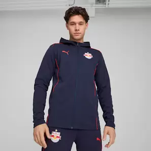 Oferta de FC Red Bull Salzburg Casuals Hooded Jacket Men por 64,95€ em Puma