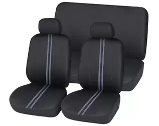 Oferta de Conjunto de Capas 5 Lugares Lines Cinza por 19,95€ em Roady