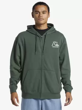 Oferta de Graphic ‑ Sweatshirt com capuz e fecho de correr para Homem por 70€ em Quiksilver