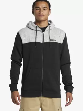 Oferta de Keller Block ‑ Sweatshirt com capuz e fecho de correr para Homem por 85€ em Quiksilver