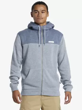 Oferta de Keller Block ‑ Sweatshirt com capuz e fecho de correr para Homem por 85€ em Quiksilver