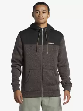 Oferta de Keller Block ‑ Sweatshirt com capuz e fecho de correr para Homem por 85€ em Quiksilver