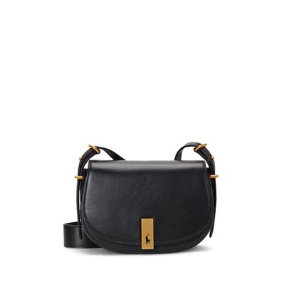 Oferta de Polo ID Calfskin Mini Saddle Bag por 499€ em Ralph Lauren