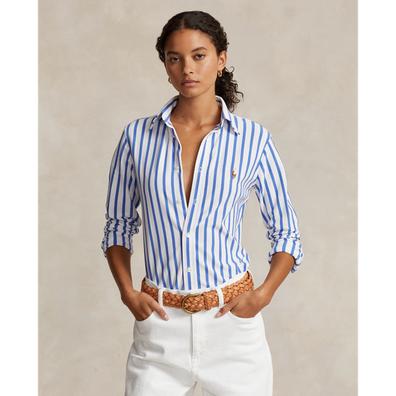 Oferta de Striped Oxford Cotton Shirt por 169€ em Ralph Lauren