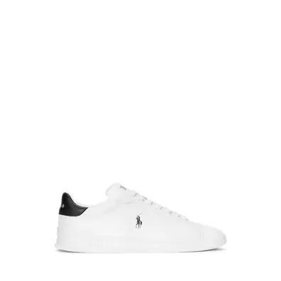 Oferta de Heritage Court II Leather Trainer por 129€ em Ralph Lauren