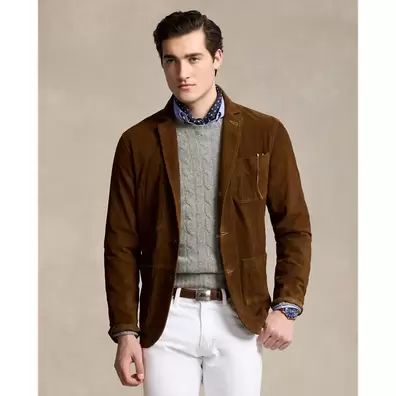 Oferta de Suede Jacket por 1399€ em Ralph Lauren