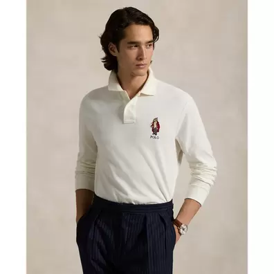 Oferta de Classic Fit Polo Bear Mesh Polo Shirt por 189€ em Ralph Lauren