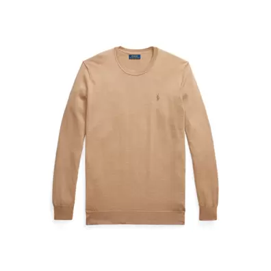 Oferta de Washable Wool Crewneck Jumper por 199€ em Ralph Lauren