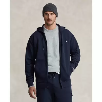 Oferta de Double-Knit Full-Zip Hoodie por 189€ em Ralph Lauren