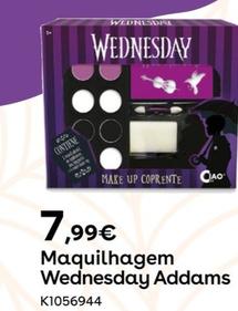 Oferta de Maquilhagem wednesday addams por 7,99€ em Toys R Us