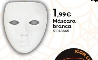 Oferta de Máscara branca por 1,99€ em Toys R Us