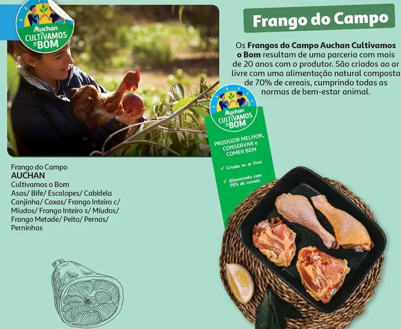 Oferta de Frango Do Campoem Auchan