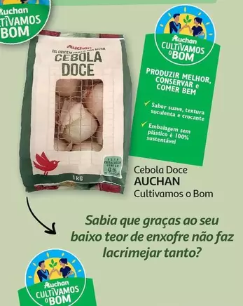 Oferta de Cebola Doceem Auchan