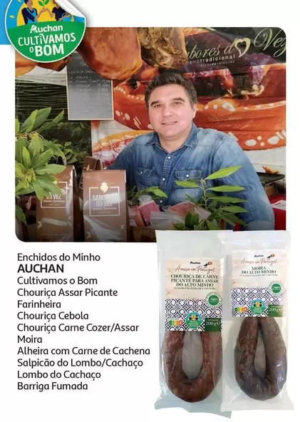 Oferta de Enchidos Do Minhoem Auchan