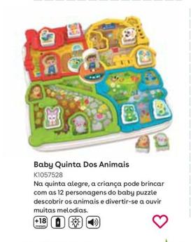 Oferta de BABY QUINTA DOS ANIMAISem Toys R Us