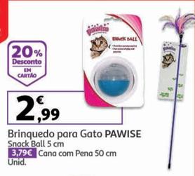 Oferta de Pawise - Brinquedo Para Gato por 2,99€ em Auchan