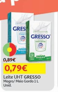 Oferta de Leite Uht por 0,79€ em Auchan