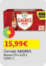 Oferta de Cerveja por 15,99€ em Auchan