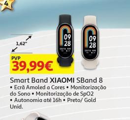 Oferta de Smart Band SBand 8 por 39,99€ em Auchan