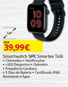 Oferta de SPC - Smartwatch Smartee Talk por 39,99€ em Auchan