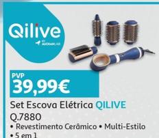 Oferta de Set Escova Elétrica Q.7880 por 39,99€ em Auchan