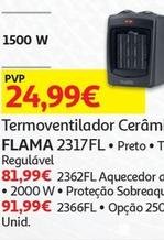 Oferta de Termoventilador Cerâmico  2317FL por 24,99€ em Auchan