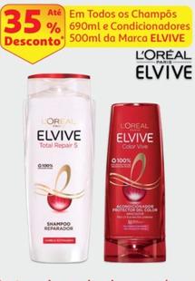 Oferta de Em Todos os Champos 690 ml E Condicionadores 500ml Da Marca em Auchan