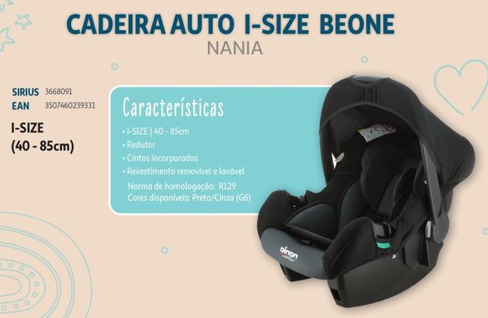 Oferta de Nania - Cadeira Auto I-Size Beoneem Auchan