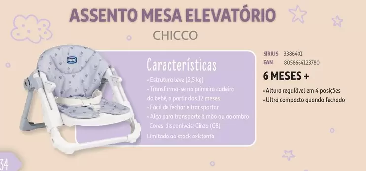 Oferta de Assento Mesa Elevatório em Auchan