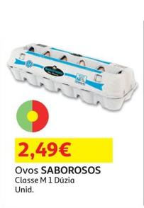 Oferta de Saborosos - Ovos por 2,49€ em Auchan