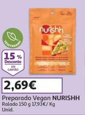 Oferta de Nurishh - Preparado Vegan  por 2,69€ em Auchan