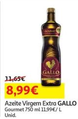 Oferta de Gallo - Azeite Virgem Extra por 8,99€ em Auchan